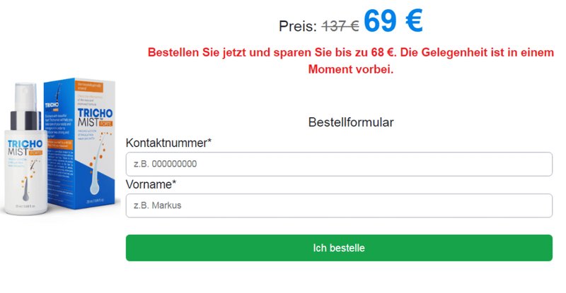 Trichomist Forte - Skuteczna Pielęgnacja Szczeciny - overview